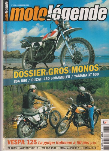 Moto legende 174 dossier - legende, n°174