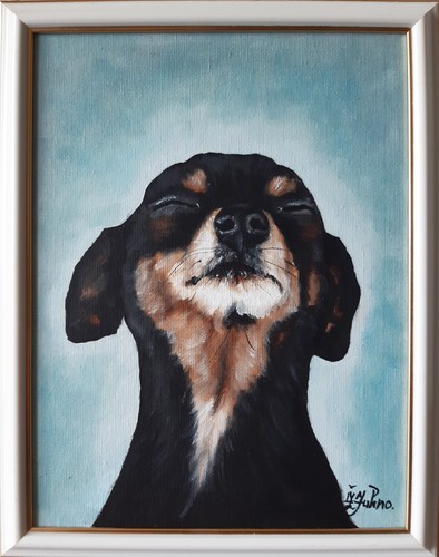 Chihuahua dog peinture - chihuahua,
