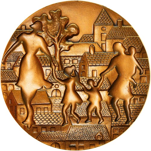 France médaille villages - france,,