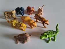 9 figurines animaux (Lynx