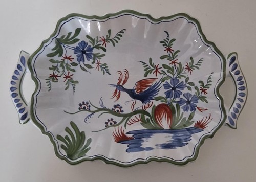 Plat desvres georges - plat,