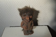 FIGURINE STATUE TROLL FOSSE TROLL MADE NORWAY  N° 147  FIGURE VINTAGE 15 CM