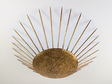 Suspension soleil doré