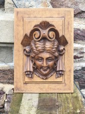 Ancienne sculpture une tête - sculpture, d'une
