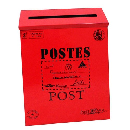 Boîte aux lettres fer - boîte,