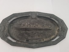Cendrier Vintage Paquebot  Le Havre