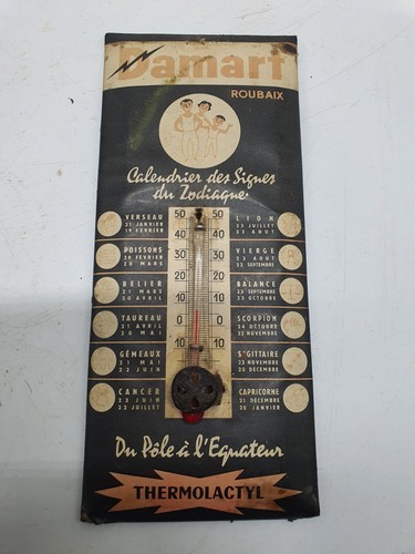 Ancien thermomètre glaçoide - ancien,