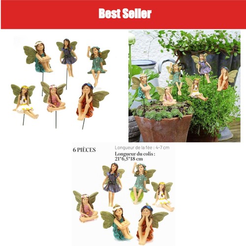 Figurines fées miniatures - , en