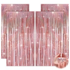 Lot de 4 rideaux à lamelles