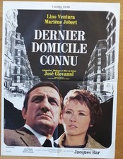 DERNIER DOMICILE CONNU lino
