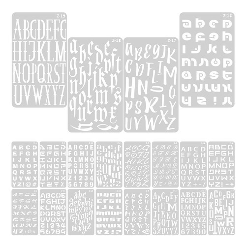 Sets pochoirs plastique - sets,