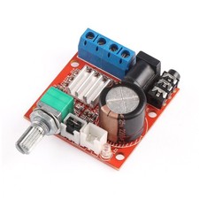 Mini amplificateur numérique Module PAM8610 Puce 2 x 10 W condensateur Audio ...