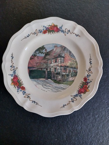 Belle assiette plate - belle, 25cm