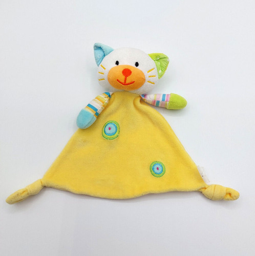 Doudou plat chat - , blanc