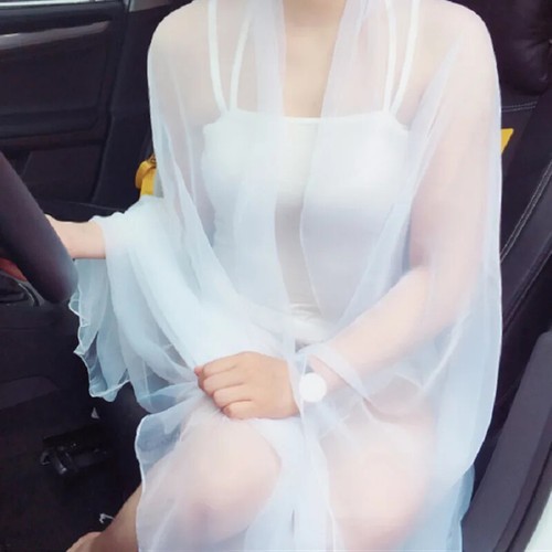 Chiffon beach wrap scarf - chiffon,