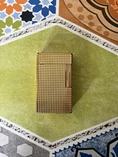 Briquet Dupont plaqué Or