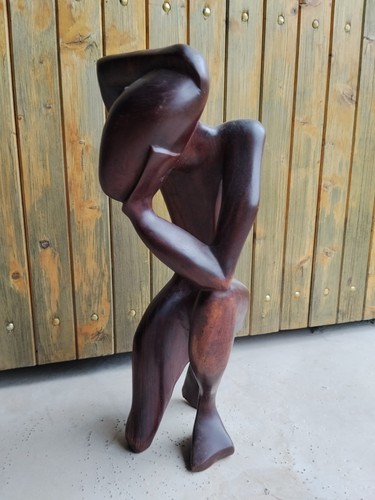 Sculpture africaine bois 64 - en,