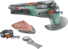 Outil Multifonction Sans Fil Bosch Home Et Jardin Universalmulti 12 Noir/Vert