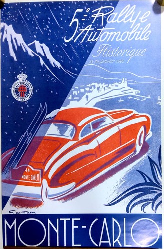 Affiche 5ème rallye - affiche,