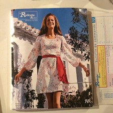 ancien  catalogue redoute format papier printemps été 1970