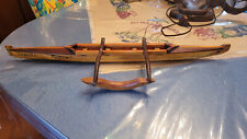 ANCIEN  RARE PIROGUE POLYNESIENNE VA'A 61,5 X 19,5 CM