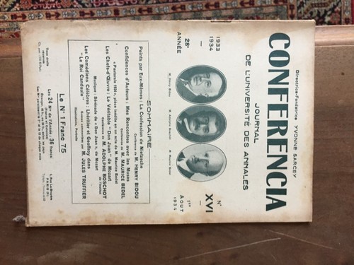 Revue conferencia 1934 - revue,