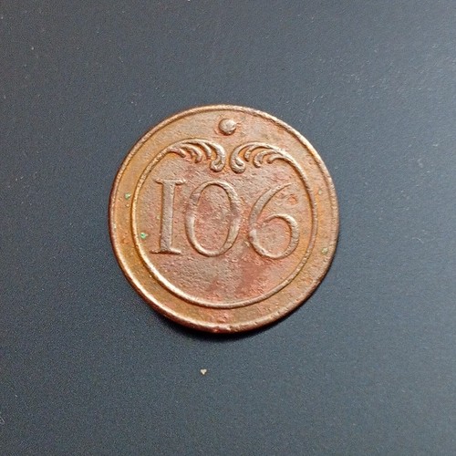 Bouton plat 106 - plat, du