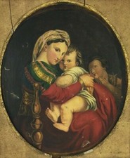 HUILE SUR TOILE VIERGE A L