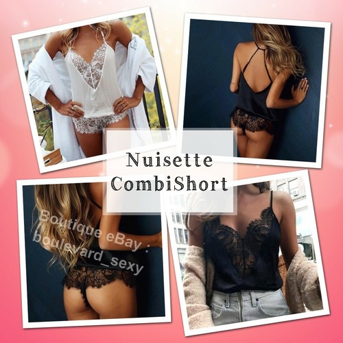 Combishort satin - ❤️,