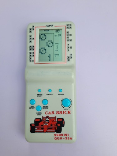 Jeu électronique car brick - car,