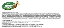 BILLET PARC ASTÉRIX  ADULTE VALIDITÉ 30 SEPTEMBRE 2026