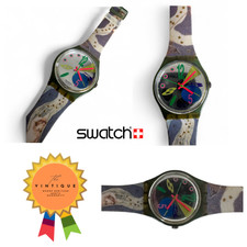 Crazy Eight  GN125 1992 Swiss Made Swatch [ New Strap & Battery ] 34mm - Watch
