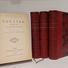 Théâtre Alexandre DUMAS -  1898-1899 - 4 Vols CHAGRIN 