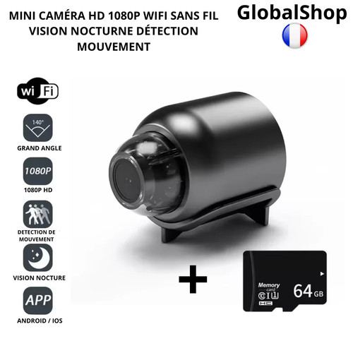 Mini caméra 1080p wifi - mini,