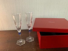 2 flûtes bouton bleu Harcourt