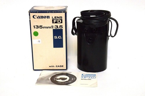 Objectif manuel canon 135mm - objectif,