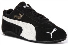 Puma Speedcat Racetrack Ins Street Femme Baskets Noires Blanches Femme UK 3 - 6