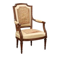 Fauteuil Ancien Hêtre Teinté