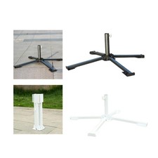 Pied de Parasol de Terrasse Extérieur, Pied de Parasol Réglable, Pied de