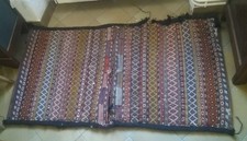Ancien tapis khorjin kilim sac
