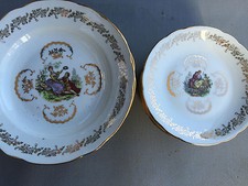 12 anciennes assiettes