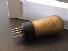 2X TUBES  E424 N = REN904 = A4110 DARIO TRIODE VACUUM TUBE TESTED PAIR