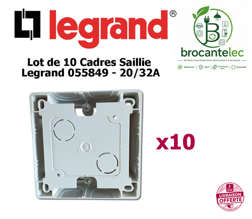 Legrand cadre saillie - saillie, simple