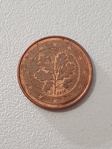 Pièce euro cent - de, 2019