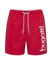 ® - Short de Bain pour Homme - Bleu Marine/Turquoise/Noir - Rouge - L