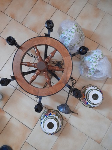 Suspension lustre roue - roue, en