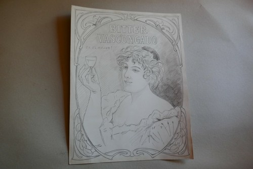 Projet affiche ancien original - projet,