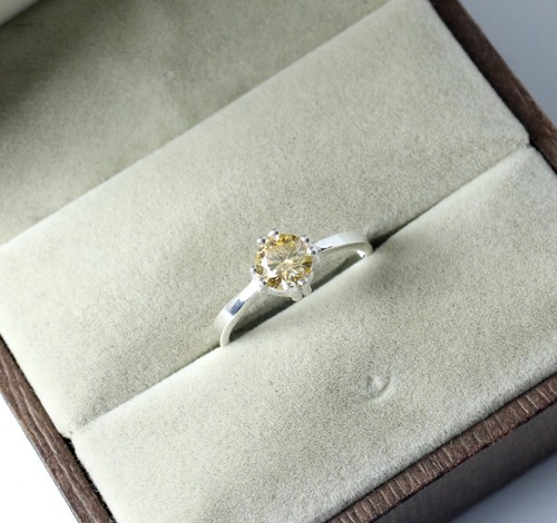 Bague solitaire diamant - bague,