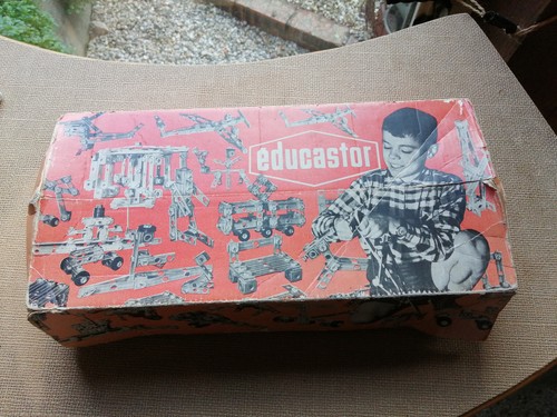 Boite jouet ancien educastor - boite,