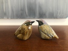 2 OISEAUX EN GRÈS, TERRE